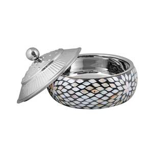 ขาตั้งเค้กมุกเคลือบเงาดีไซน์หรูแบบอาหรับชั้นนำของอุตสาหกรรม สำหรับเทศกาลอีดและรอมฎอนในอินเดีย - Product Image 4