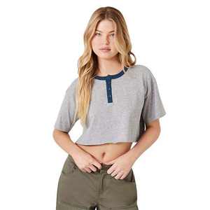 2025 nuevo diseño de camisetas sin mangas de Yoga para mujer, Top corto informal con cuello redondo, decoración de encaje de talla grande, moda sólida al por mayor - Product Image 1