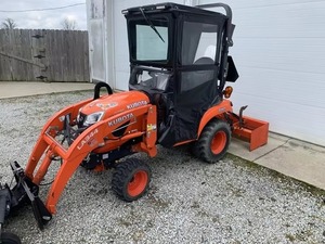 Kubota <span class=keywords><strong>23HP</strong></span> <span class=keywords><strong>Mini</strong></span> Rasenmäher Traktor mit Frontlader und Bagger lader - Product Image 5