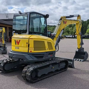 Alto rendimiento Wacker Neuson EZ50 Mini Excavadora Diesel 5 Ton Zero Tail Excavator Máquina compacta para la construcción - Product Image 4