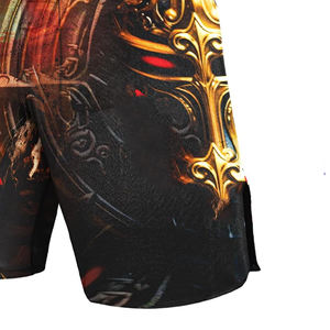 Vente en gros short MMA 100% polyester de haute qualité Logo personnalisé Marque BJJ Arts martiaux Porter OEM Design sublimé pour hommes - Product Image 5