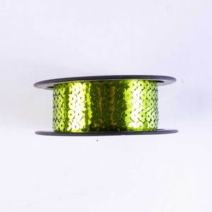 Đồng bằng liên tục Sequins Ribbon/spool màu kim loại, selanusa - Product Image 1