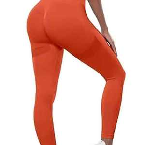 Conjunto de Leggings y Top Deportivo Transpirable para Mujer, Venta al por Mayor Personalizada, Brasier Deportivo Transpirable para Yoga, Ropa de Gimnasio sin Costuras con Patrón Sólido, Ropa Deportiva - Product Image 6