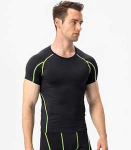 Camiseta de Compresión para Hombre al por Mayor: Camiseta Deportiva de Manga Corta de Secado Rápido para Correr y Entrenamiento Físico - Product Image 3