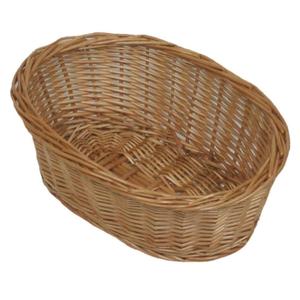 Cesta tejida Petit Ovale en bandeja ovalada elegante de ratán - Product Image 1