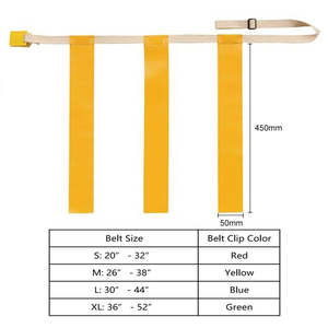 Ceinture de football personnalisée en sangle, équipement de football, ceinture de flag football Triple Threat, libération rapide, entraînement de football, uniforme pour hommes - Product Image 5