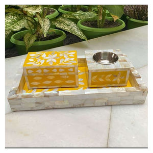 2025 NUEVA LLEGADA RELIGIOSA ARABE INLLAY BAKHOOR QUEMADOR SET con CAJA ACRÍLICA y BANDEJA QUEMADOR DE INCIENSO DE ALTA CALIDAD - Product Image 5