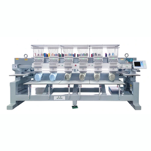 Machine à broder industrielle numérique à 6 têtes pour casquettes tubulaires - Product Image 4