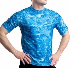 Relaxed Fit <b>Surfing</b> Vacation Wear Bulk Wholesale Export Quality Clothing Factory Swim Shirt Luxury Quality Rash Guard UV Protect - Product Image 5