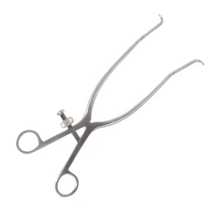 Retractor de acero inoxidable de gran calidad, herramienta quirúrgica de extensión de 3 pulgadas de profundidad y 5 pulgadas