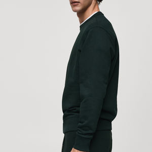 Sweat-shirt pour homme à col rond et ourlet droit, prix de gros, service OEM, matière respirante/ajustable, manches longues, 2026 - Product Image 2