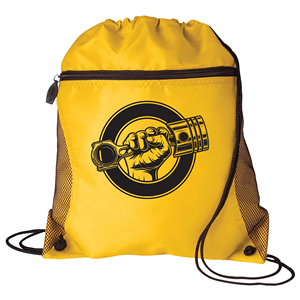 กระเป๋าเป้ผ้าใยสังเคราะห์แบบผูกเชือกกระเป๋ากีฬากระเป๋าผ้าใบสไตล์ของใส่ได้ทั้งชายและหญิงใส่สบายทนทาน - Product Image 4