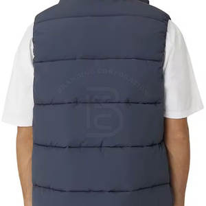 Veste sans manches pour homme fabriquée au Pakistan, en nylon/polyester, légère, respirante, veste d'hiver - Product Image 5