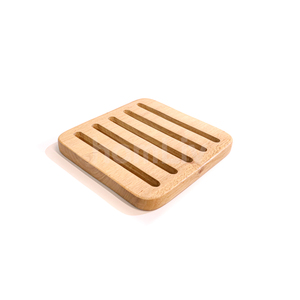 OEM - Tapete Cuadrado para Servir de Madera de Teca Dorota, Ecológico y Natural, Apto para Alimentos, Sin Pintura ni Barniz, Halal, Kit Personalizado - Product Image 4