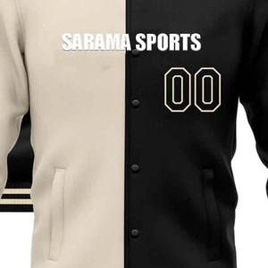 Custom Chenille Patches Embroidery Stylish Formal Front Letterman Varsity College <b>Baseball</b> <b>Jacket</b> <b>Men</b> - Product Image 3