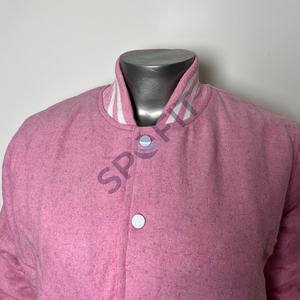 Confortable femmes université veste élégant décontracté hiver laine vêtements d'extérieur à la mode à la mode Streetwear - Product Image 3