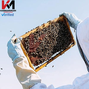 Durable Leather Beekeeping <b>Gloves</b> <b>Long</b> Arm Sleeves Safety <b>Gloves</b> Stab-Proof and Breathable Design durable <b>long</b> arm bee <b>gloves</b> - Product Image 4