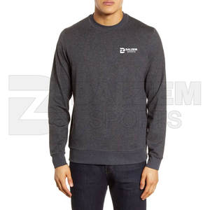Venta caliente último diseño hombres pulóver sudaderas moda Casual 100% tela de algodón hecho hombres sudaderas para la venta - Product Image 1