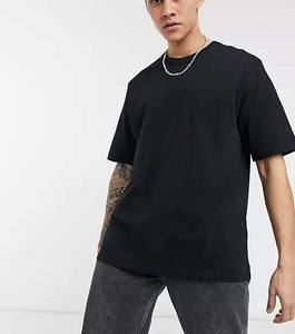 Haute qualité grande taille hommes recadrée Boxy Fit hommes T-shirt décontracté surdimensionné t-shirt blanc personnalisé t-shirt pour hommes T-shirts - Product Image 4