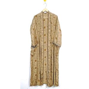 เสื้อคลุมกิโมโนผ้าไหมพิมพ์ลายดอกไม้สำหรับผู้หญิงชุดนอนสำหรับใส่ในบ้านโรงแรมชายหาด - Product Image 2