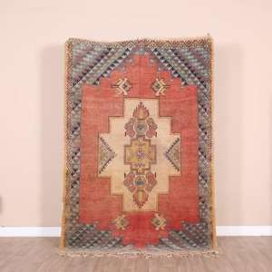 Tapis marocains authentiques faits à la main en laine, motifs berbères traditionnels, styles vintage et modernes pour la décoration intérieure - Product Image 1