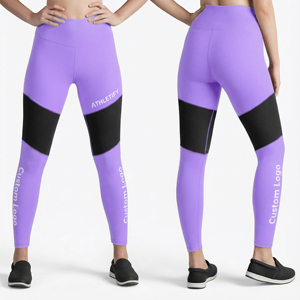 Leggings de yoga taille haute pour femmes ajustement extensible confortable pour la course à pied et le yoga vêtements de sport élégants pour femmes - Product Image 1