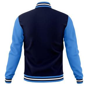 Chaqueta acolchada de servicio personalizado OEM, chaqueta de invierno 2025, chaquetas universitarias de algodón y poliéster de nuevo diseño con botones cubiertos - Product Image 2