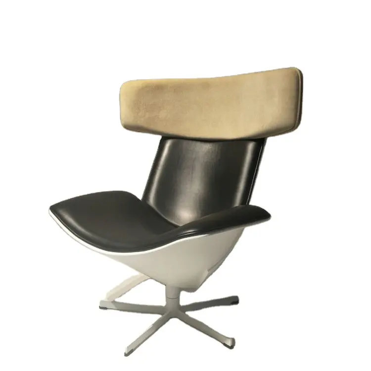 Chaises de salon en tissu, design de salon moderne, fauteuil pivotant almora pour meubles de salon