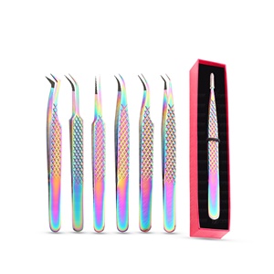 แหนบต่อขนตา Diamond Grip Professional Volume  วัสดุสแตนเลสญี่ปุ่น  อุปกรณ์เสริมความงาม  กรรไกรตัดขนตา - Product Image 6