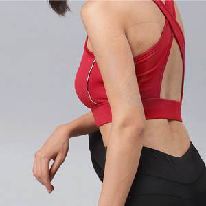 Soutien-gorge de sport respirant simple pour femmes grande taille, soutien élevé, vêtements de sport, nouvelle arrivée - Product Image 4