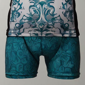 Marque hommes à manches courtes Rash Guard et Fight Shorts Set MMA BJJ Grappling Arts martiaux équipement de Compression de soutien pour les garçons - Product Image 5