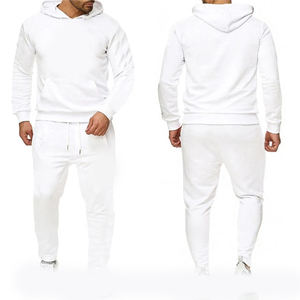 Ensemble de sweat à capuche pour hommes de haute qualité design personnalisé OEM ODM avec polaire Vêtements de sport automne hiver Jogging Survêtement à capuche et pantalon - Product Image 5