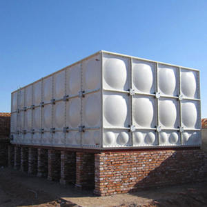 Tanque de Almacenamiento de Agua Aislado de 10000-100000 Litros/Galones, Venta Directa de Fábrica, Tanque de Agua de Fibra de Vidrio SMC GRP para Malasia y Kuwait - Product Image 3