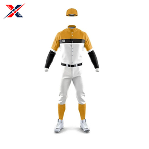 Taille personnalisée confortable vêtements d'équipe doux au toucher tissu Sublimation imprimé 2025 dernière conception hommes Baseball uniforme haut prix - Product Image 5