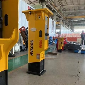 Martillo hidráulico SOOSAN-Modelo SB 50 tipo caja adecuado para miniexcavadoras retroexcavadoras y minicargadoras para excavar. - Product Image 6