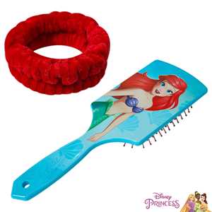 Ensemble de brosses à cheveux et bandeaux de spa pour enfants en gros – Kit de toilettage amusant pour filles avec Ariel – Démêlant, coiffant, soin de la peau, doux et extensible - Product Image 1