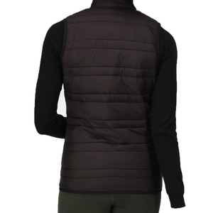 Gilet matelassé personnalisé pour femme avec poches intérieures, veste sans manches légère et chaude pour l'hiver, col montant, veste gonflée - Product Image 3