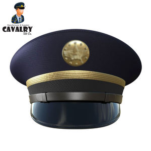 Chapeau d'officier léger fait à la main pour femmes chapeau d'officier élégant par CAVALRY SKT COMPANY - Product Image 5