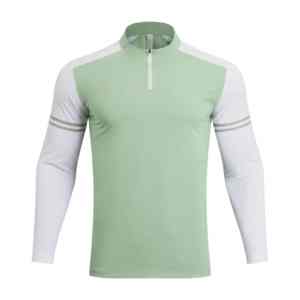 เสื้อสเวตเชิ้ตคอกลมแบบสั่งทำพิเศษ ดีไซน์คอตั้งแบบคัลเลอร์บล็อก ผ้าฝ้าย 100% แขนยาว สวมใส่สบายสำหรับฤดูหนาว สำหรับผู้ชาย แห้งเร็ว - Product Image 1