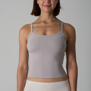 Top de yoga para mujer sin mangas Slim Fit transpirable Sexy peso ligero cuello cuadrado Yoga entrenamiento chaleco Crop Top - Product Image 1