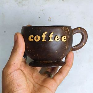 Taza de Coco Tradicional Inspirada en Técnicas Artesanales para Vajilla Étnica y Experiencia Gastronómica Cultural - Product Image 3