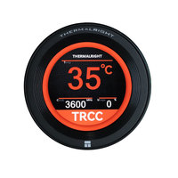 Pour CORE VISION 360 BLACK, radiateur de refroidissement par eau tout-en-un, boîtier d'ordinateur, écran LCD IPS, LGA1700, LED ARGB, cuivre, sans ventilateur