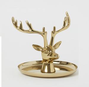 Soporte de joyería de madera hecho a mano, diseño personalizado con decoración elegante para el hogar, tienda al por mayor para ocasiones festivas, Material metálico - Product Image 3