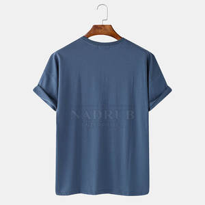 Diseño único Camiseta hecha a medida para hombre Nueva llegada Camisetas para hombre Tallas grandes Camisetas sueltas de secado rápido para hombre - Product Image 2