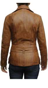 แจ็กเก็ตหนังผู้หญิงน้ำหนักเบา, แจ็กเก็ตสำหรับผู้หญิงน้ำหนักเบากันยับกันน้ำเป็นมิตรกับสิ่งแวดล้อมซักง่าย - Product Image 6