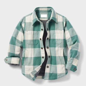 T-shirt à manches longues en flanelle pour hommes, chemise vintage confortable en flanelle lourde - Product Image 6