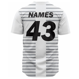 Nuevo logotipo bordado personalizado, camisetas de béisbol negras, ribete rosa, rayas, camisetas de béisbol de gran tamaño para hombres, Jersey - Product Image 6