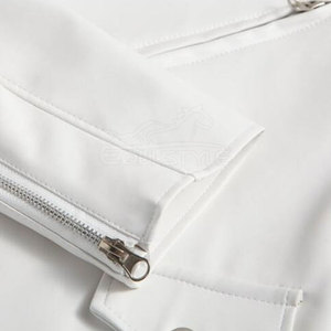 Personnalisé 2024 Faites vos propres vestes en cuir professionnelles Nouvelles vestes en cuir respirantes pour hommes - Product Image 5