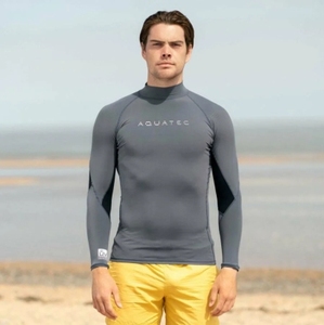 Vêtements de surf pour hommes personnalisés, vêtements de bain, protection solaire, manches courtes, combinaisons de plongée, chemises de compression à séchage rapide, rashguard BJJ MMA - Product Image 1