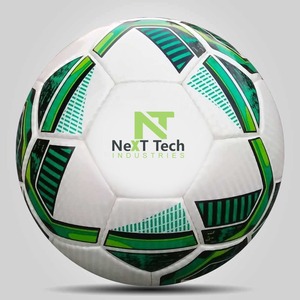 Ballon de football d'entraînement Next Tech Industries en matériau PU pour l'entraînement avec design personnalisé et logo personnalisé - Product Image 1